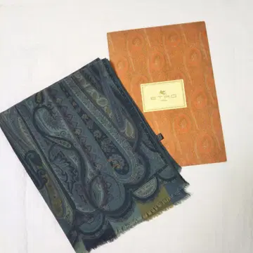 [ ETRO/에트로 ] 페이즐리 무늬 스톨 숄 이탈리아제