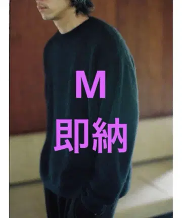 lidnm 캐시미어 밀드 크루 니트 M 사이즈