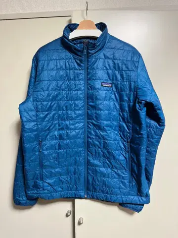 파타고니아 남성용 나노 퍼프 자켓 L 사이즈 블루 24년 택 포함