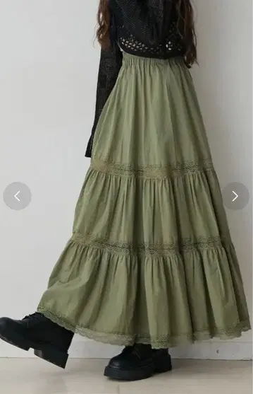jouetie 티어드 롱 스커트