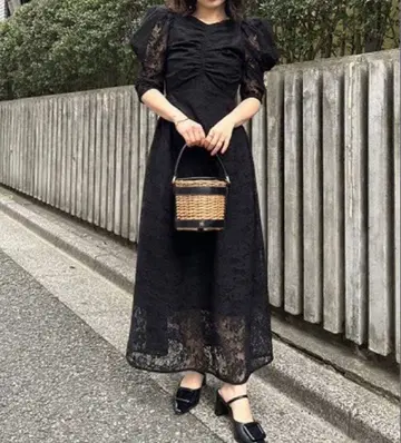 레이스 원피스 스나이델 snidel