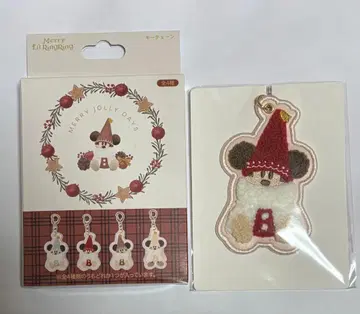 [ 새상품 ] 릴린린 키체인 디즈니 크리스마스 2025 빨간색