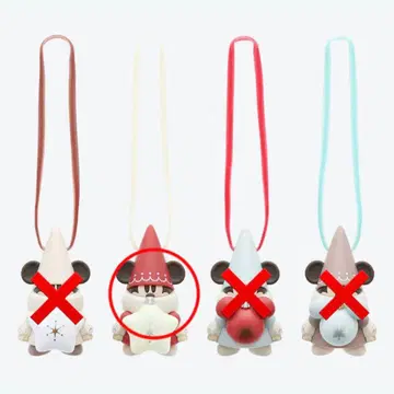 [ 캡슐 없음 ] 디즈니 크리스마스 릴린린 캡슐 토이 가챠가챠