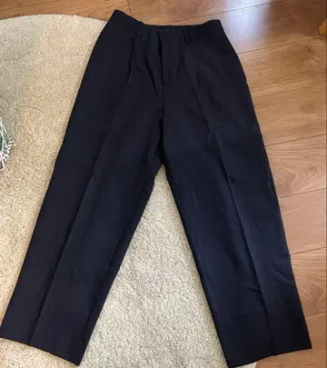 GALERIE VIE 네이비 슬랙스