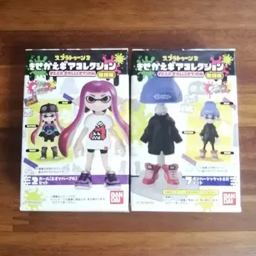 스플래툰 2 옷 갈아입히기 기어 컬렉션 걸 네온 퍼플 자켓