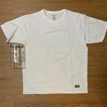 WIND AND SEA SEA 로고 T셔츠 수납 케이스 포함