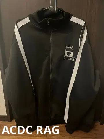 ACDC RAG 블랙 저지 자켓
