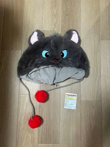 디즈니 팬캡  팬캡 고양이 복슬복슬 모자