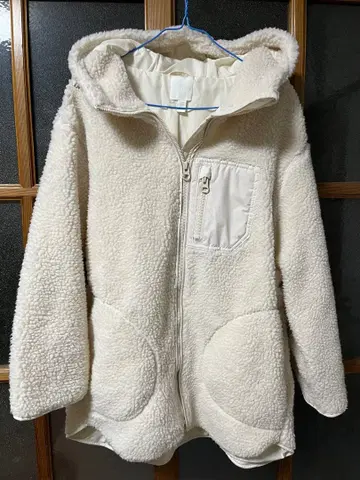 복슬복슬 보아 후드티