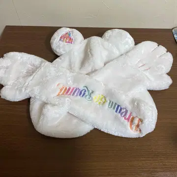 디즈니 귀도리 모자와 장갑 세트