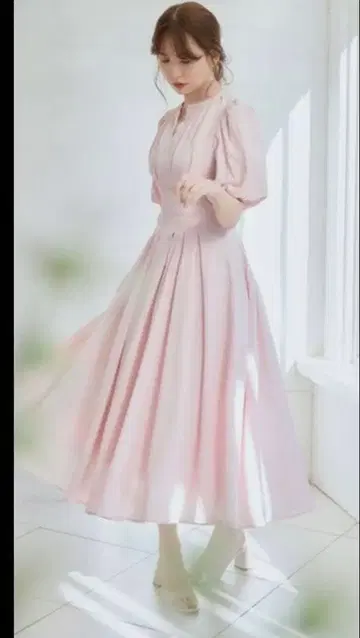 Herlipto Fountain Lace Up Bow Dress