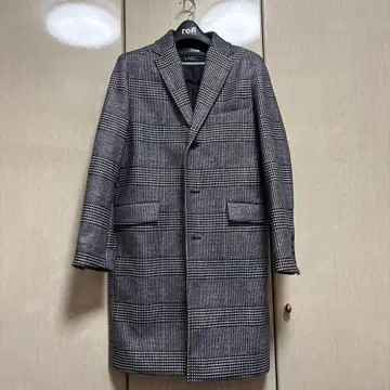 AZUL 남성용 체스터 코트 S 사이즈