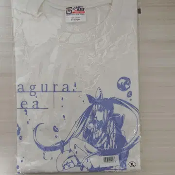 온라인 크레인 게임 한정판 카구라 메아 T셔츠