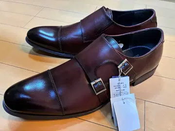 와인 레드 가죽 신발 새상품