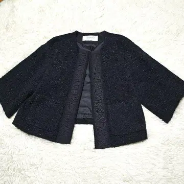 새상품급 ADORE 어도어 트위드 라메 자켓 세레모니 포멀