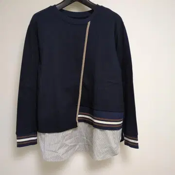 세라비 nuovo x nuovo 이종 소재 맨투맨