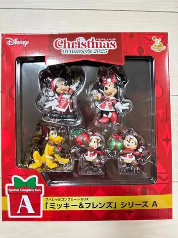 Disney 크리스마스 오너먼트 2025 미키 & 프렌즈 세트