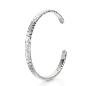 스털링 실버 925 팔찌  뱅글 남성용 조절 가능