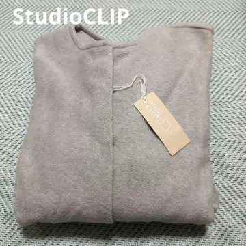 스튜디오 클립 플리스 노카라 코트