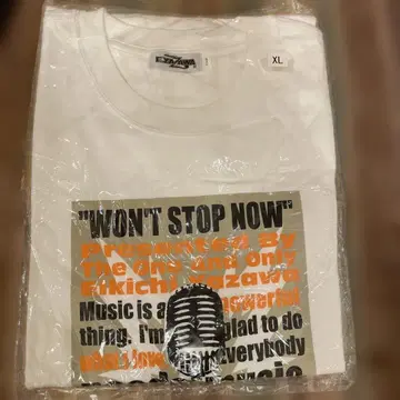 야자와 에이요시님 E.YAZAWA Won't Stop Now 티셔츠 XL