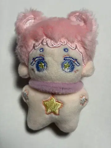 별비 봉제 인형 5cm 핑크