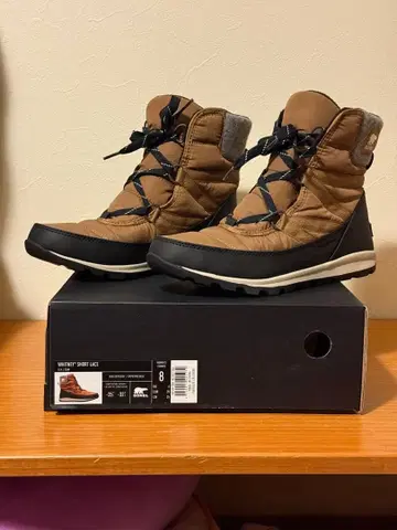 SOREL WHITNEY SHORT LACE 부츠 8 25cm