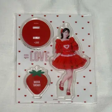 =LOVE 사사키 마이카 특별한 의상 아크릴 스탠드