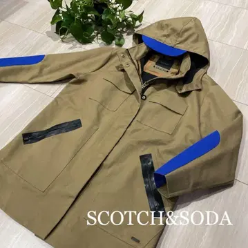 SCOTCH&SODA 스코치앤소다 롱 코트 마운틴 파카