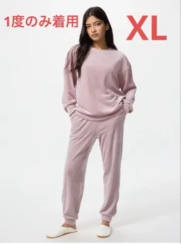 유니클로 울트라 스트레치 스무스 세트 파자마 룸웨어 XL LL