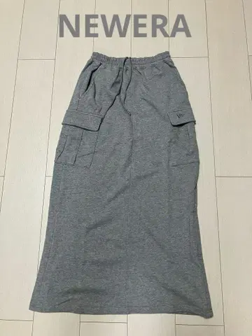 (새상품) NEWERA 뉴에라 맨투맨 롱 스커트 사이즈 M
