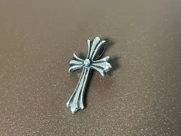 bless 실버 크로스형 펜던트 목걸이 탑