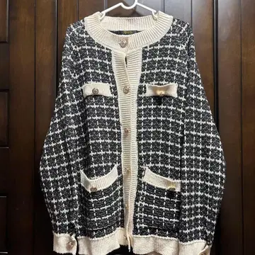 9&CO 트위드 가디건