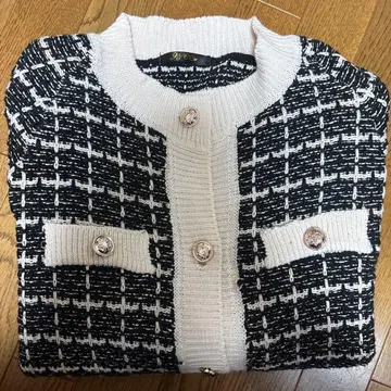 9&CO 트위드 가디건