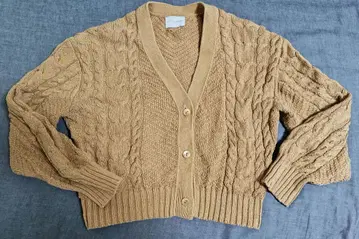 UNITED ARROWS 베이지 볼레로 가디건 긴팔