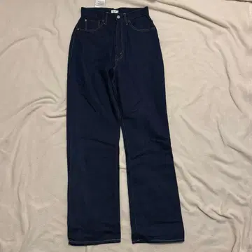 CIOTA 인디고 수빈 코튼 11.5oz 하이웨스트 슬림 데님 27