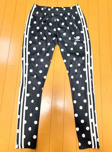 adidas Originals 트랙 팬츠 도트 블랙 M