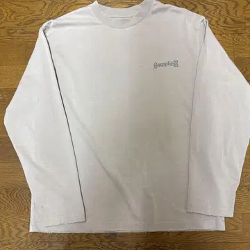 SUPPLIER 롱T 큐빅