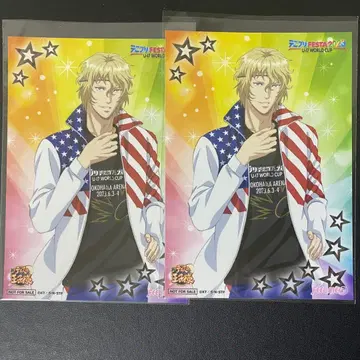 신 테니스의 왕자님 테니페스 랄프 라인하트 특전 브로마이드 2장