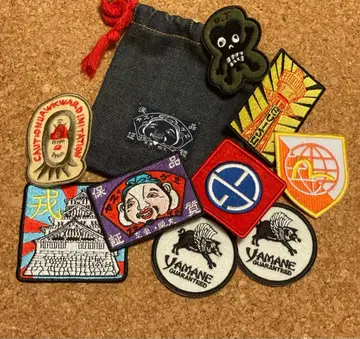 감사 가격 레어템 EVISU 와펜 9장 세트 복조리 포함