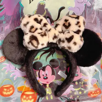 미니 레오파드 머리띠