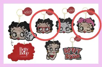 베티 붑스 큐빅 마스코트 반짝반짝 키링 베티 2종