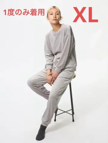 유니클로 울트라 스트레치 스무스 세트 XL 파자마 룸웨어