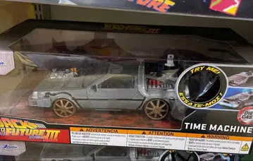백투더퓨처 타임 머신 미니카 3 돈키 철도 바퀴 장비