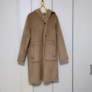 URBAN RESEARCH DOORS 후드 부착 롱 코트