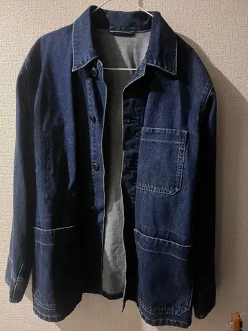 다크 블루 데님 자켓 (유니클로)