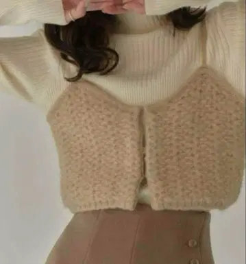 eaphi warm knit bustier