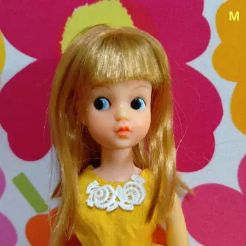 스칼렛짱 칸나짱 거북이 마크 쇼와 레트로 옷 갈아입히기 인형