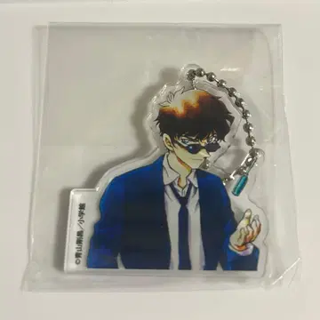 코난 백화점 한정판 명탐정 코난 클리어 체인 키링 마츠다 진페이