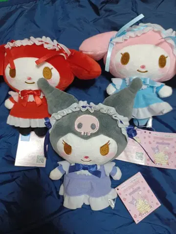 마이멜로디 쿠로미 봉제 인형 세트