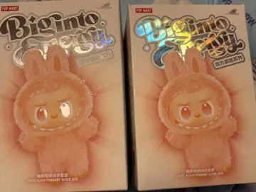 POP MART Big Into Eeyu 봉제 인형 2개 세트